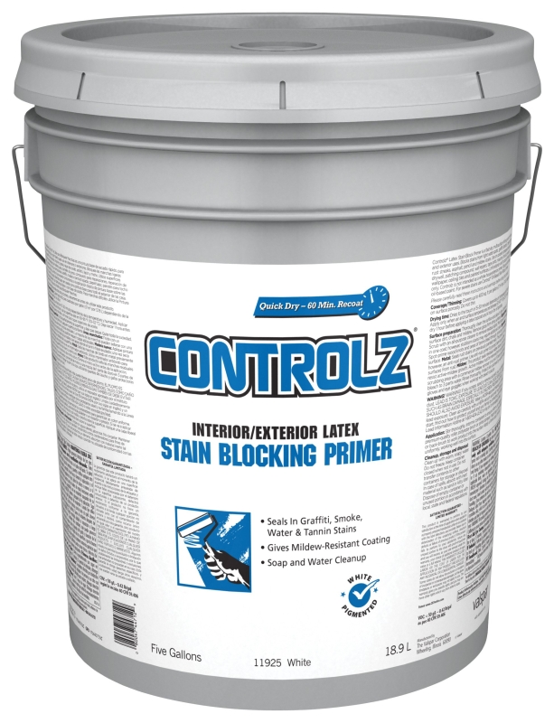 11925 Interior Stain Blocking Primer, White, 5 gal
